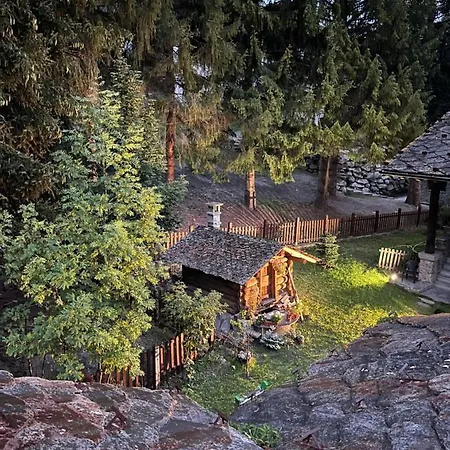 Blanc Coeur Sapin Appartement Courmayeur